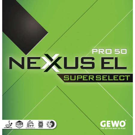 okładzina gładka GEWO Nexxus EL Pro 50 SuperSelect czarny